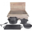 Outdoor cookingset 7 delig gietijzer